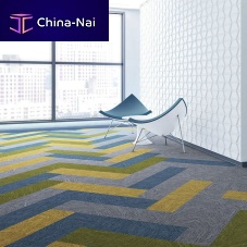 Tufted carpet FLOTEX PLANKSpolyamidetertiarypatterned