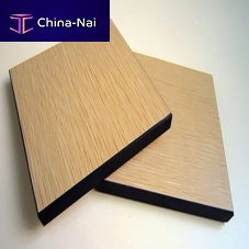 Bathroom laminated panel BLACK COREfor partition wallcoverHPL