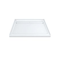 Square shower base D14836STC.417above floorSolid Surfacealuminum