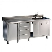 Stainless steel workbench SGD seriesmodular