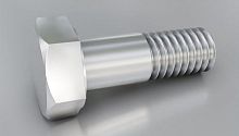 Clamping bolt TR00002866-100with hexagonal headzincshoulder