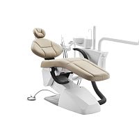 Dental treatment unit with chair CARE-11Uwith monitorwith delivery systemwith light