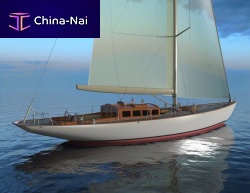 Classic sailboat ANNAday-sailer