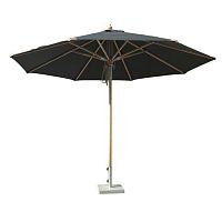 Mast-centered parasol Pominoorientablefabricaluminum