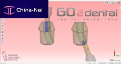 Dental laboratory software GO2dentalCAM