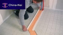 Thermal insulation ISOLEADERexpanded polystyrenepanelfor heated floors