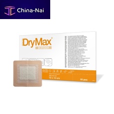 Silicone wound dressing DryMax Bordersterilebreathablewaterproof