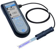 Multi-parameter water analyzer SENSION+ PORTABLEdissolved oxygenORPconductivity