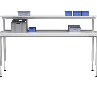 Electromechanical height adjustment system Movotec SMS assembly profile - Industryfor workstations