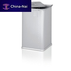Aluminum waste bin 4 seriesindustrial wasterecyclingwith lid