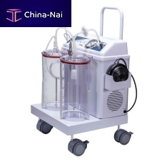 Pneumatic surgical suction pump A-45 MAXon casters