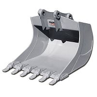 Standard bucket for excavators5 teeth4 teeth