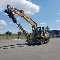 Hydraulic auger TR seriesfor excavatorshelical
