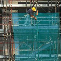 Construction protective mesh COVERET OCoutdoor