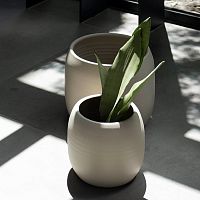 Ceramic flower pot Decoropefree-standinground
