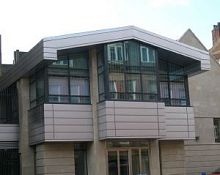 Panel cladding APERAMstainless steelmetalgrooved