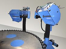 Electric rotary table TRC + CPL verticalfor machine toolsautomatic