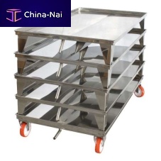 Cheese trolley storagehandlingstainless steel