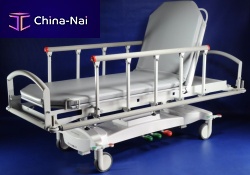 Transport stretcher trolley GOLEM EMEhydraulicheight-adjustable2 sections
