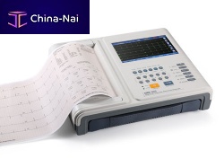 Resting electrocardiograph ECG-1112M12-channeldigitalwith printer