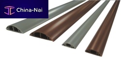Floor-mounted cable protector RIGIDES series PVC