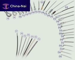 Stainless steel control cable F seriessteel