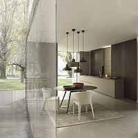 Contemporary kitchen BLADEstonemetalisland