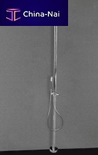 Shower column with hand shower TUBE