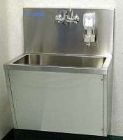 1-station surgical sink COM 1 / LAV 1stainless steel