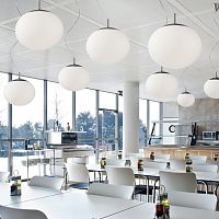 Pendant lamp ELIPSE 30polyurethanecontemporarycorded