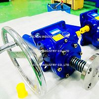 Screw jack with handwheel JTW-5Ttrapezoidal screwworm gearcast iron