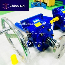 Screw jack with handwheel JTW-5Ttrapezoidal screwworm gearcast iron