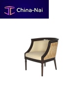 Traditional armchair AMIEL wooden