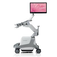 On-platform ultrasound system Aplio i800for gynecological and obstetric ultrasound imagingB/Wcolor doppler