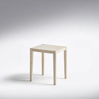 Contemporary stool 2200oaksolid woodbeech
