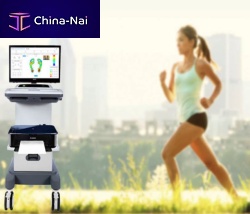 Gait evaluation system FeetMappingbarometric analysistrolley-mounted