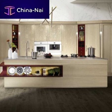 Contemporary kitchen SHANGHAIwoodenmetalisland