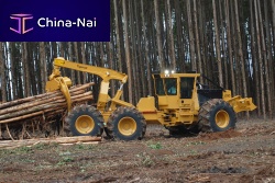 Forestry skidder 635Dwith grab