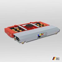 Heavy load moving skate JLA-e 15  30 Gself-propelledtransport360�
