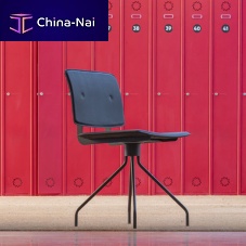 Industrial style chair DONindoorfabricsteel base