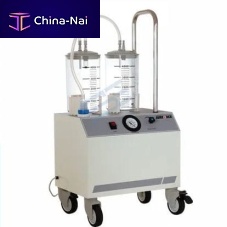 Electric surgical suction pump for liposuctionon casters