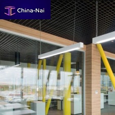 Aluminum suspended ceiling UNITECHpolyester fiberstripfor office