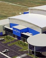 Aircraft hangar temporary