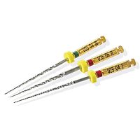 Rotary endodontic file for root canal treatment