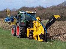 Wheel trencher 75tractor-mountedfor tractorsfor sports fields