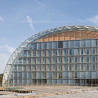 Panel cladding EUROPEAN INVESTMENT BANK, LUXEMBOURGwoodenreflective