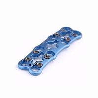 Cervical arthrodesis plate lockingmetallic3 levels