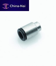 Round plug ipso 044push-innickel-plated brassstainless steel