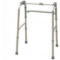 Height-adjustable mobility walker
