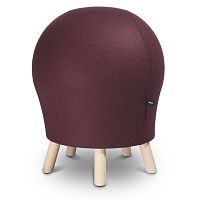 Contemporary stool 5 ALPINEfabricwooden basefor office